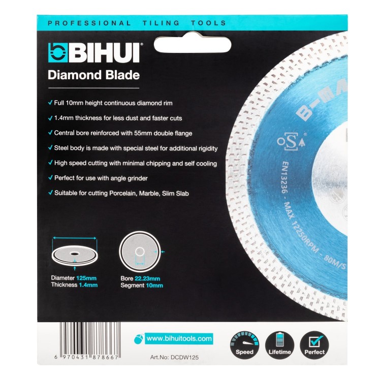 Алмазный диск BIHUI B-MAGIC, 125мм, DCDW125
